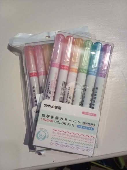 Photo of free Journalling pattern pens 3 packs (High Wood GL6) #1