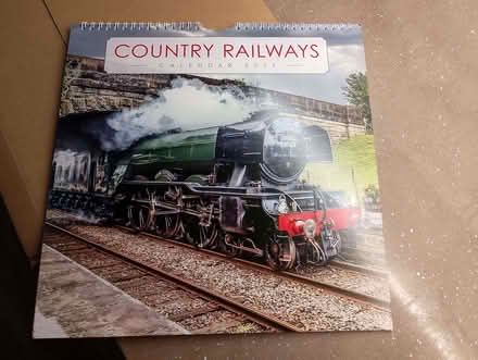 Photo of free 2025 steam locomotive calendar (Weston) #1