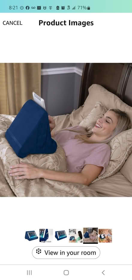 Photo of Tablet Holder Pillow/Cushion (Downers Grove/Darien border) #2