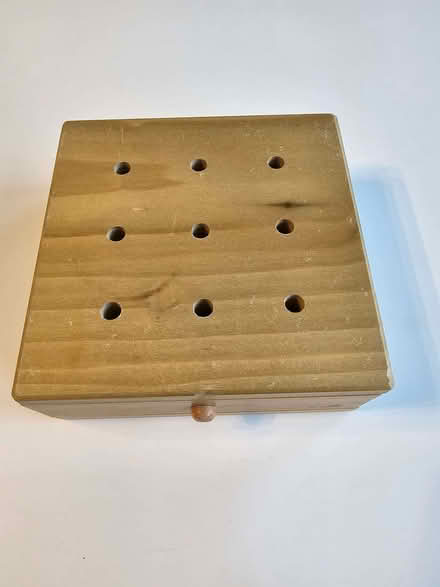 Photo of free 9 Hole Wooden Pegboard (Didsbury M20) #1