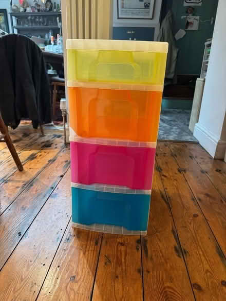 Photo of free 4-drawer organiser (Hamm Court TW17) #1
