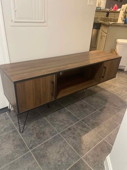 Photo of free Brown Storage TV Stand (King street) #2