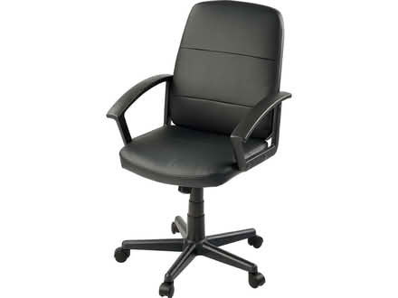 Photo of free New brixham habitat fake leather chair - unboxed (Tooting SW17) #1