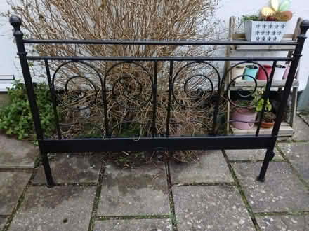 Photo of free Used Ikea Noresund metal double bedframe (Carbis Bay TR26) #3