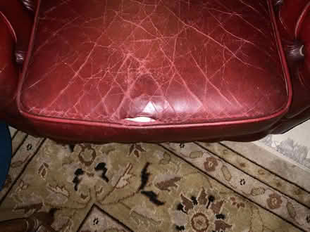 Photo of free Chesterfield chair (Thrupp) #2