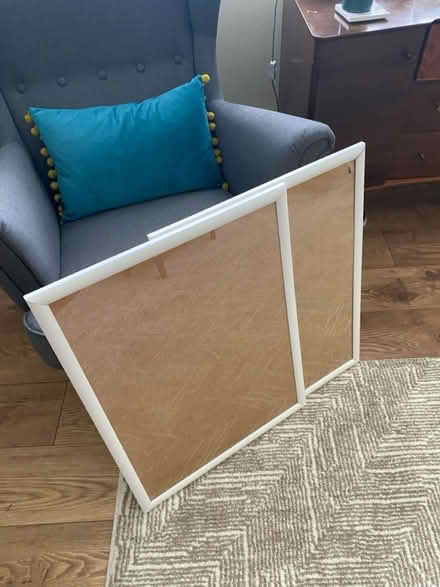 Photo of free 2x White 45x60cm Picture Frames (SE14 5LD) #1