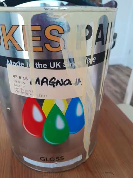 Photo of free Eggshell paint (Kirkley NR33) #2