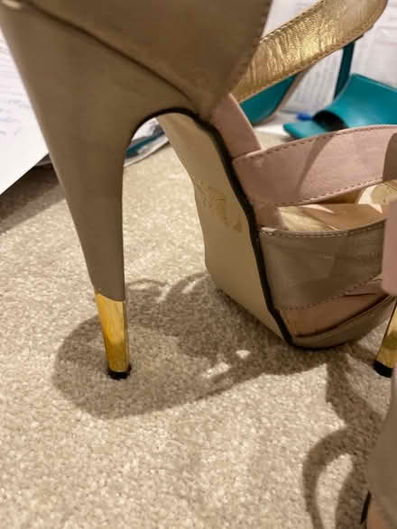 Photo of free Gold Rose Stilettos size 4 (Coventry CV5) #4