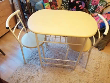 Photo of free Small table with 2 chairs (Fishponds BS16) #1