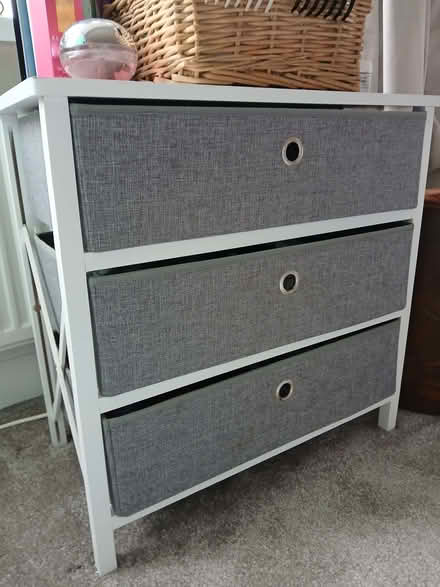 Photo of free 3 drawer chest with canvas drawers (Cleveleys FY5) #1
