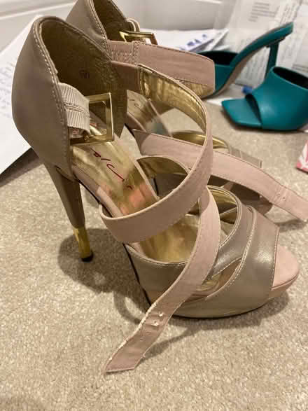 Photo of free Gold Rose Stilettos size 4 (Coventry CV5) #1