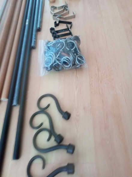 Photo of free variety of curtain poles and fittings (Henlow SG16) #4