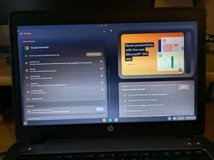 Photo of free HP laptop, running Chrome OS. Works only on mains power (Golden Triangle NR2) #1