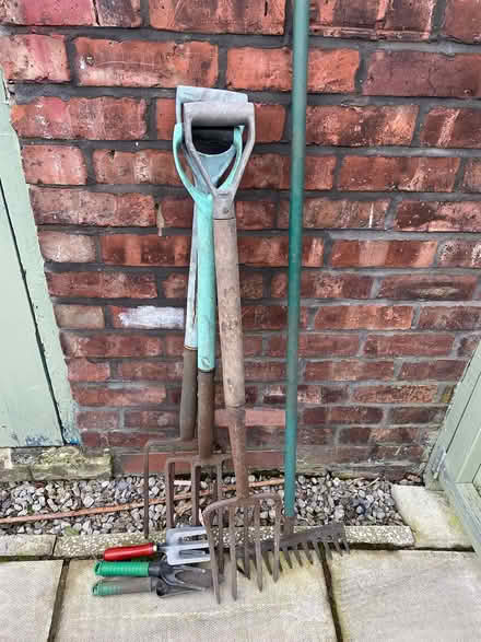 Photo of free Garden tools forks & rake (M25 Prestwich) #1
