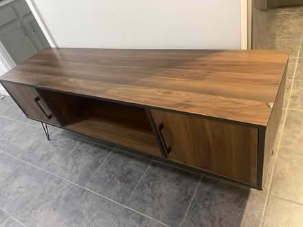 Photo of free Brown Storage TV Stand (King street) #1