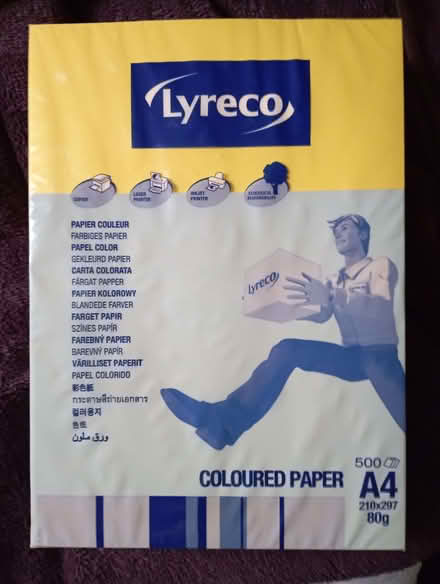 Photo of free Yellow A4 paper unopened (Top Amersham HP6) #2