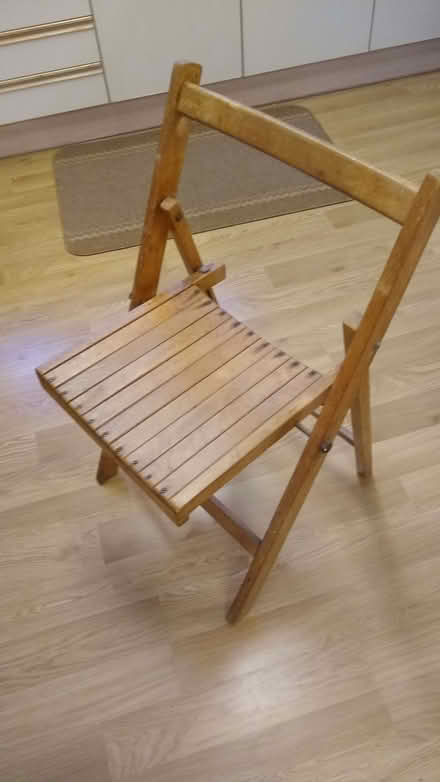 Photo of free Folding chair (Barnard's Green WR14) #1