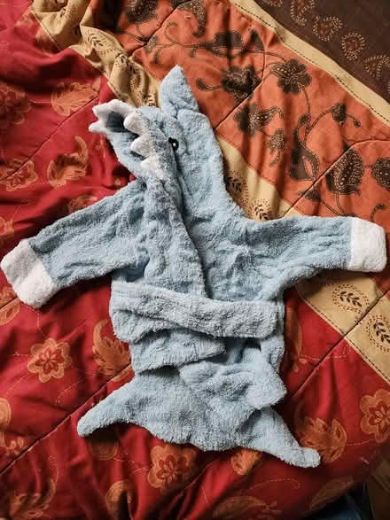 Photo of free Shark baby bath robe, 0-6m (Kingman Park) #1