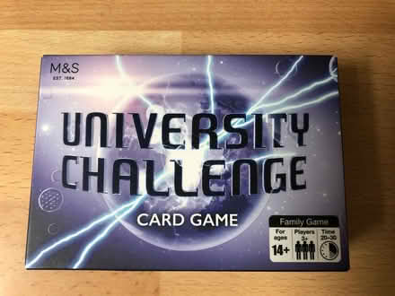 Photo of free University Challenge card game (Freehold LA1) #1