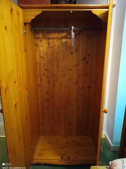 Photo of free Pine Wardrobe (Matlock DE4) #1