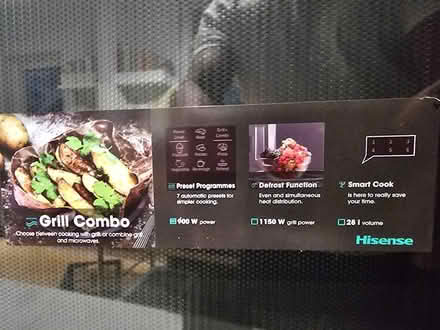 Photo of free Hisense multi function microwave (Mitcham CR4) #2