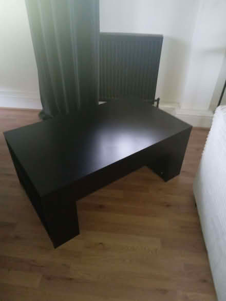 Photo of free black coffee table (Wood Farm OX3) #2