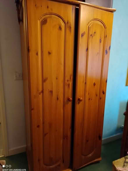Photo of free Pine Wardrobe (Matlock DE4) #2