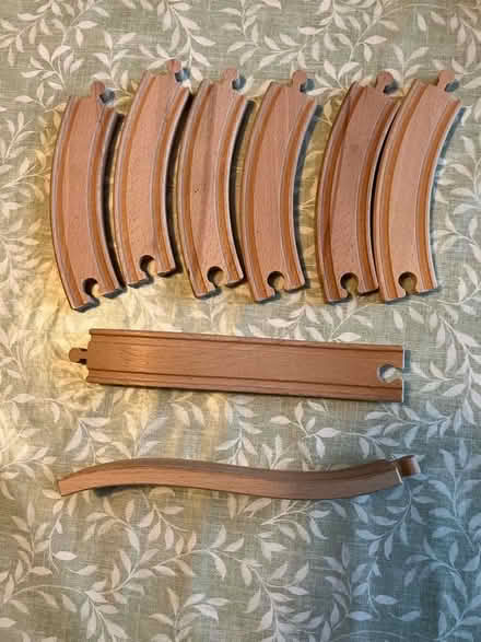 Photo of free Wooden train track - possibly Brio (Southdown AL5) #1