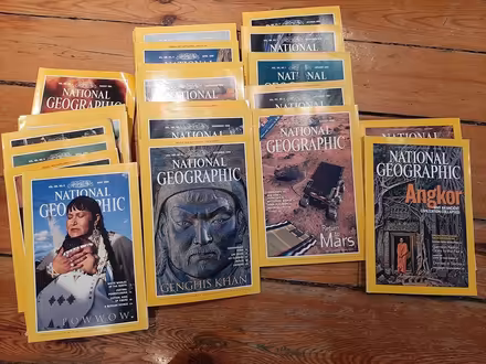 Photo of free National Geographic magazines (New Edinburgh) #1