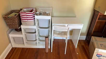 Photo of free Children’s desk and storage unit (Capitol Hill) #1