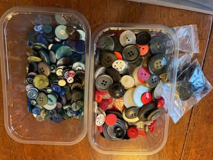 Photo of free Collection of buttons (Highbury New Park N5) #1