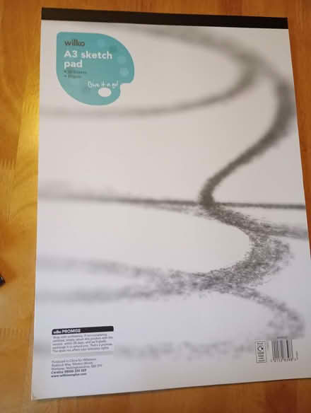 Photo of free A3 sketch pad. (Castle MK40) #1