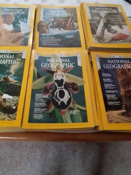 Photo of free 24 National Geographic Magazines (Bourne 9E10 9PU) #1