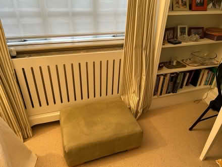 Photo of free Pretty pale green footstool (SW3) #1