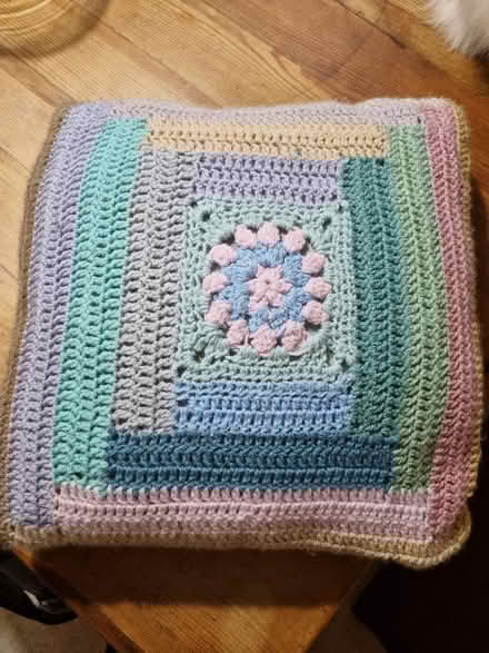 Photo of free Hand crocheted cushion (Chalford GL6) #1