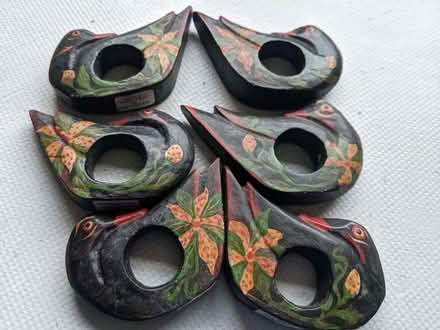 Photo of free Napkin rings Balinese wood (Larkhall) #2