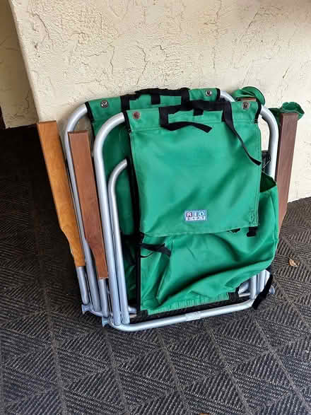 Photo of free Back pack beach chairs (Spicewood drive Bradenton) #2