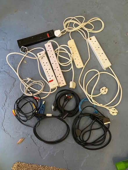 Photo of free Various electrical cables (Canford Heath BH17) #1