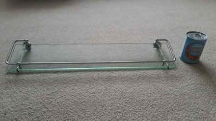 Photo of free Glass shelf with fittings (Ewell KT19) #1