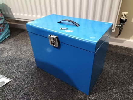 Photo of free A4 Steel File Box with 2x keys (Blackwell CA2) #3