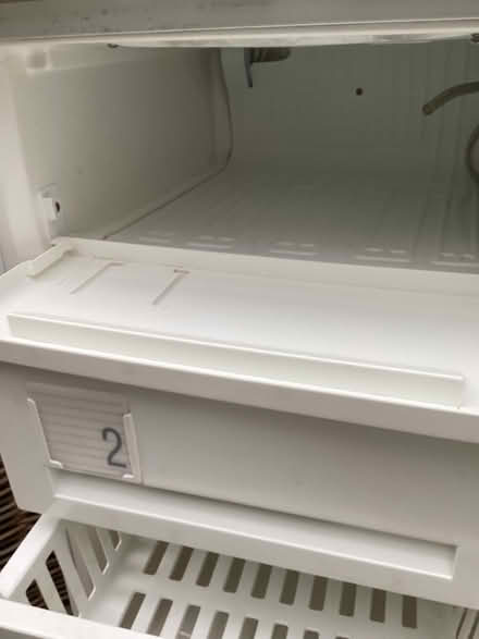 Photo of free White standard upright freezer (Oxhey Hall WD19) #4