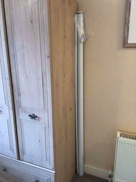 Photo of free White, blackout roller blind (Surrenden BN1) #1