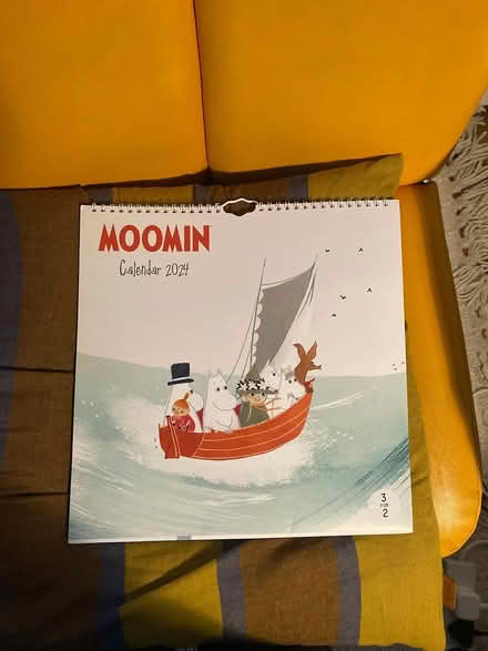 Photo of free 2024 Moomin Calendar (W5) #1