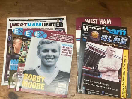 Photo of free Football programmes (Emlyn Gardens W4) #1