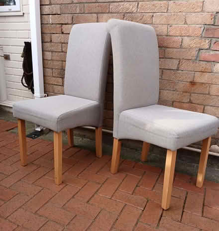Photo of free 2 dining chairs (Tremadog LL49) #1