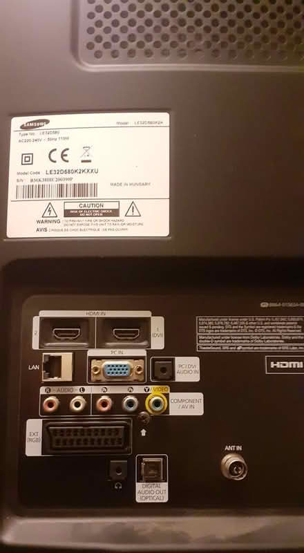 Photo of free Samsung TV (GL6 (Chalford)) #1