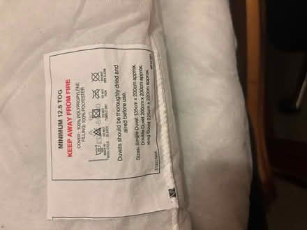Photo of free Double duvet (DA8) #2