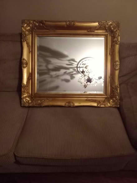 Photo of free Gold guilted mirror (Firhouse) #2