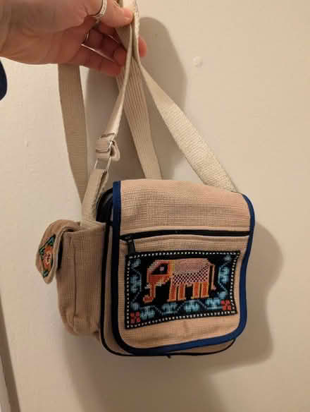 Photo of free Lovely elephant boho purse (Main St - Pleasant Ln Lombard) #1