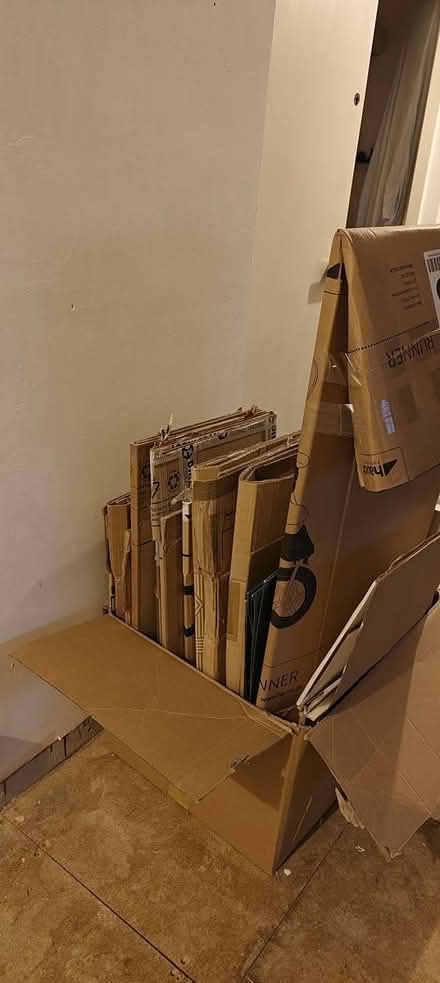 Photo of free Cardboard boxes and bubble wrap (EH4/ EH3) #1